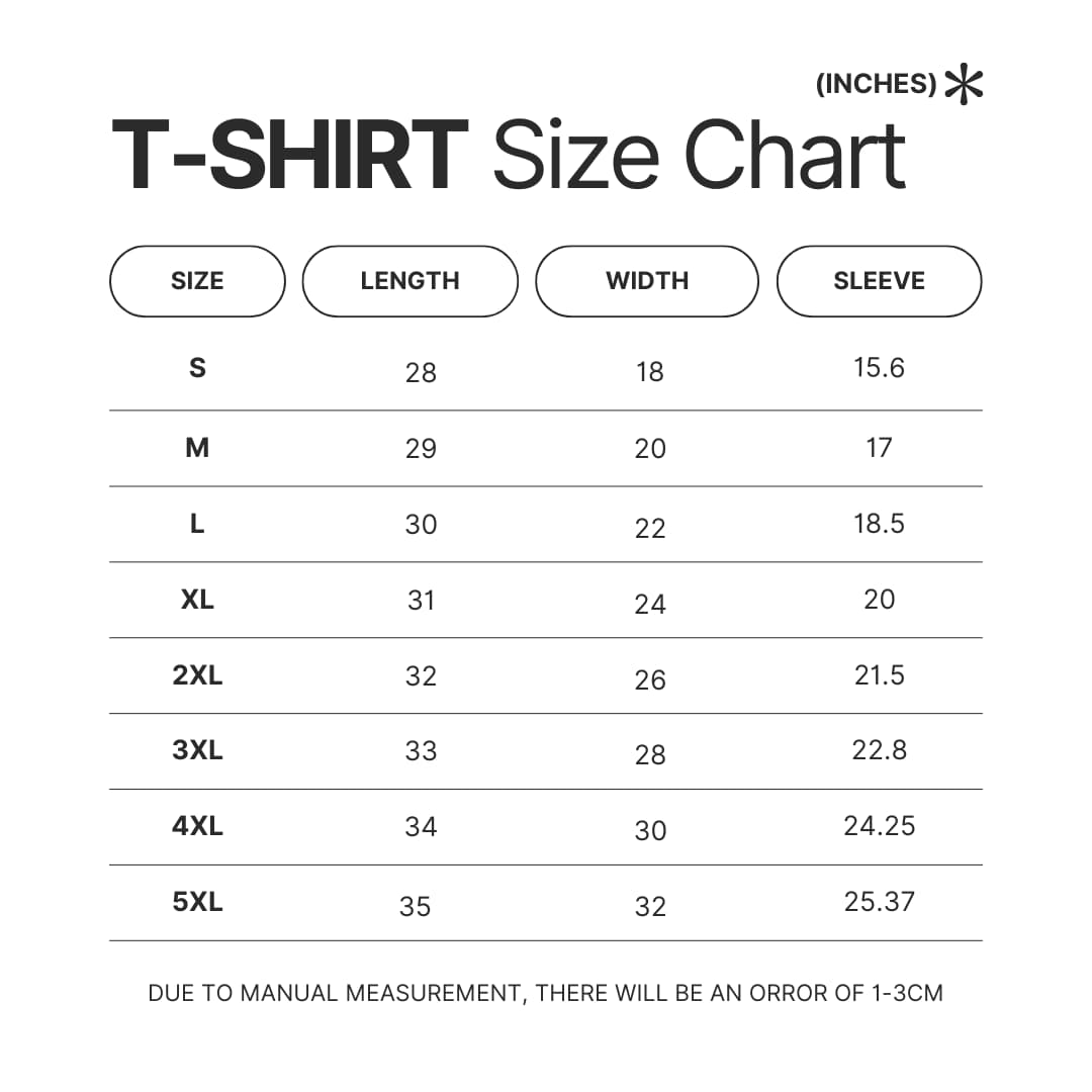 T shirt Size Chart - Deadliest Catch Store