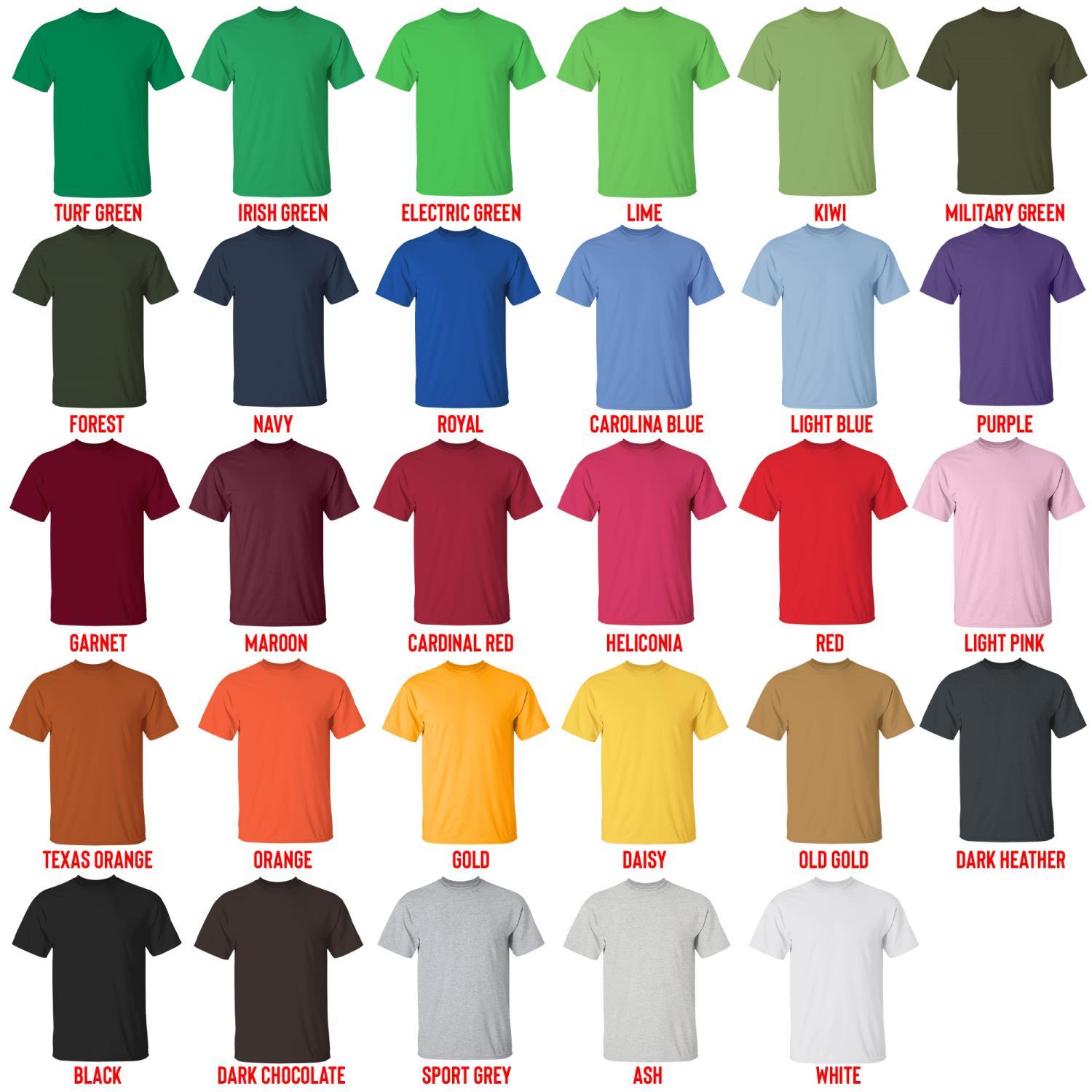 t shirt color chart - Deadliest Catch Store