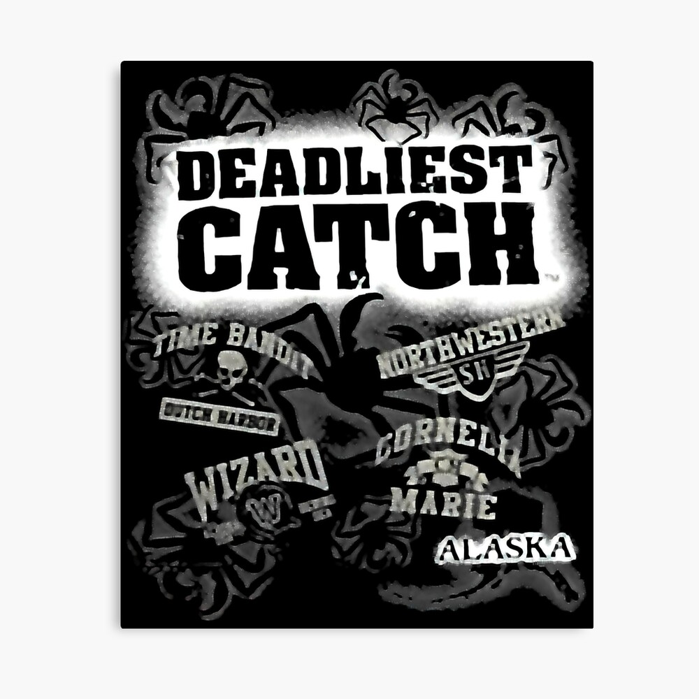 Deadliest Catch Black Poster