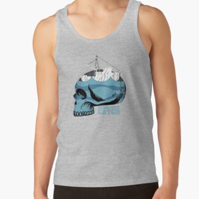 Deadliest Catch Skull Boat Tank Top