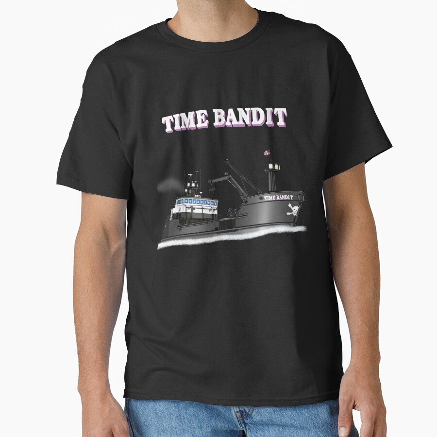 Time Bandit Crab Boat T-shirt - Image 3
