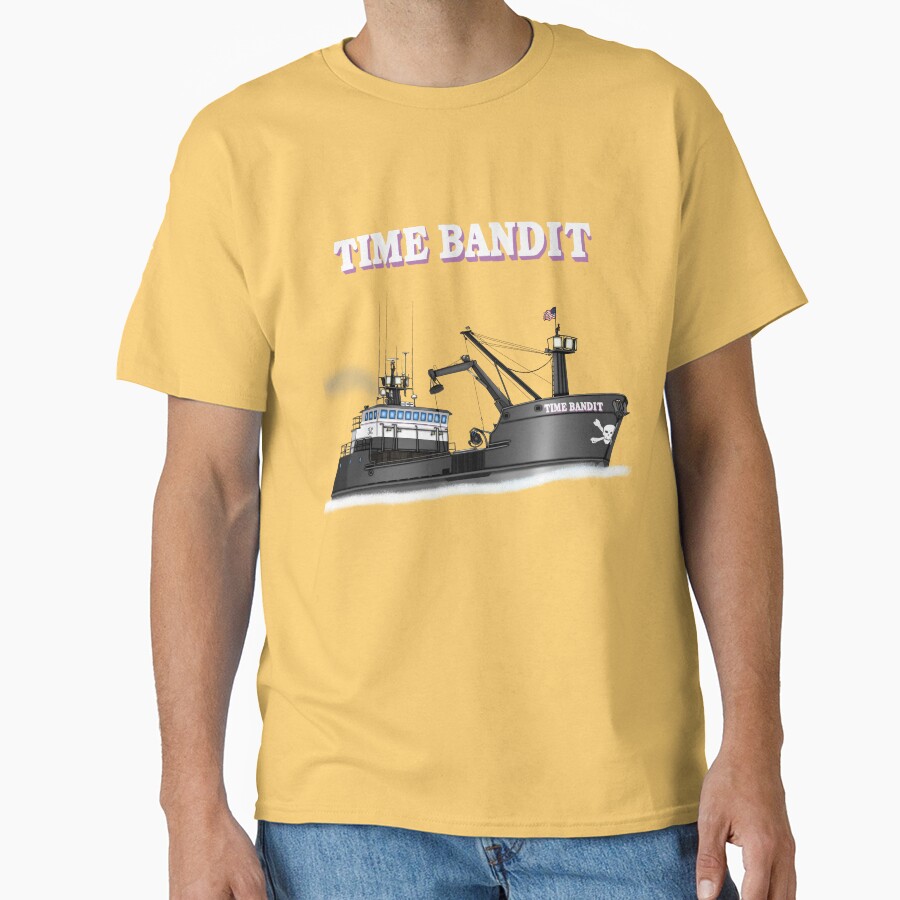 Time Bandit Crab Boat T-shirt - Image 6