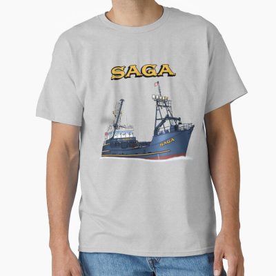 Fv Saga Crab Boat T-shirt