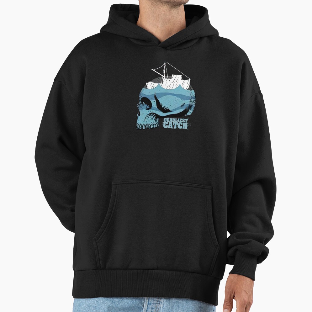 Deadliest Catch Skull Boat Hoodie