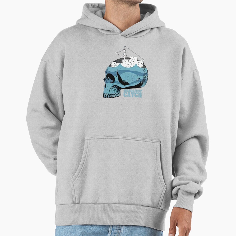 Deadliest Catch Skull Boat Hoodie - Image 4
