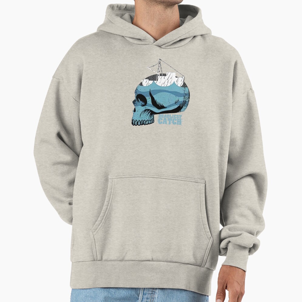 Deadliest Catch Skull Boat Hoodie - Image 3