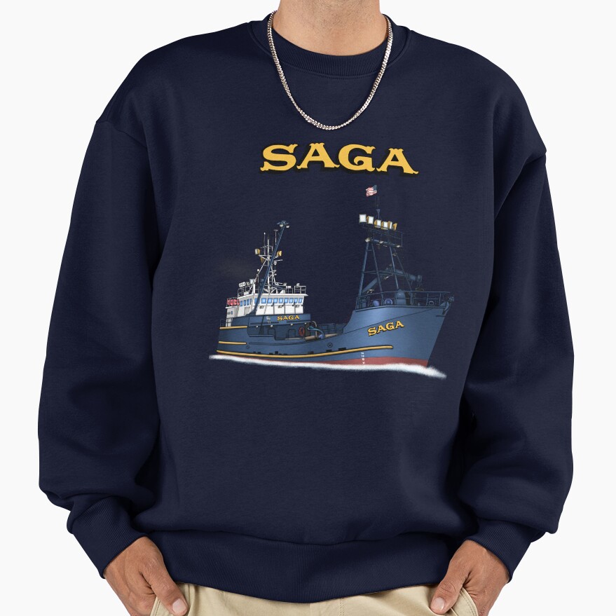 Fv Saga Crab Boat Sweatshirt - Image 5