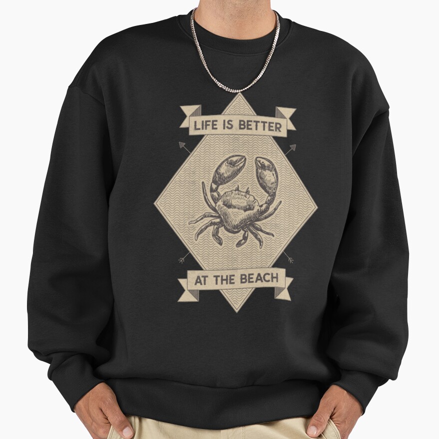 Deadliest Catch Symbol Crab Sweatshirt - Image 3