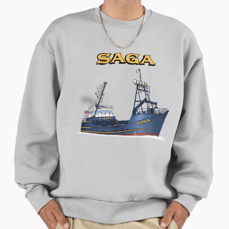 Fv Saga Crab Boat Sweatshirt - Image 4