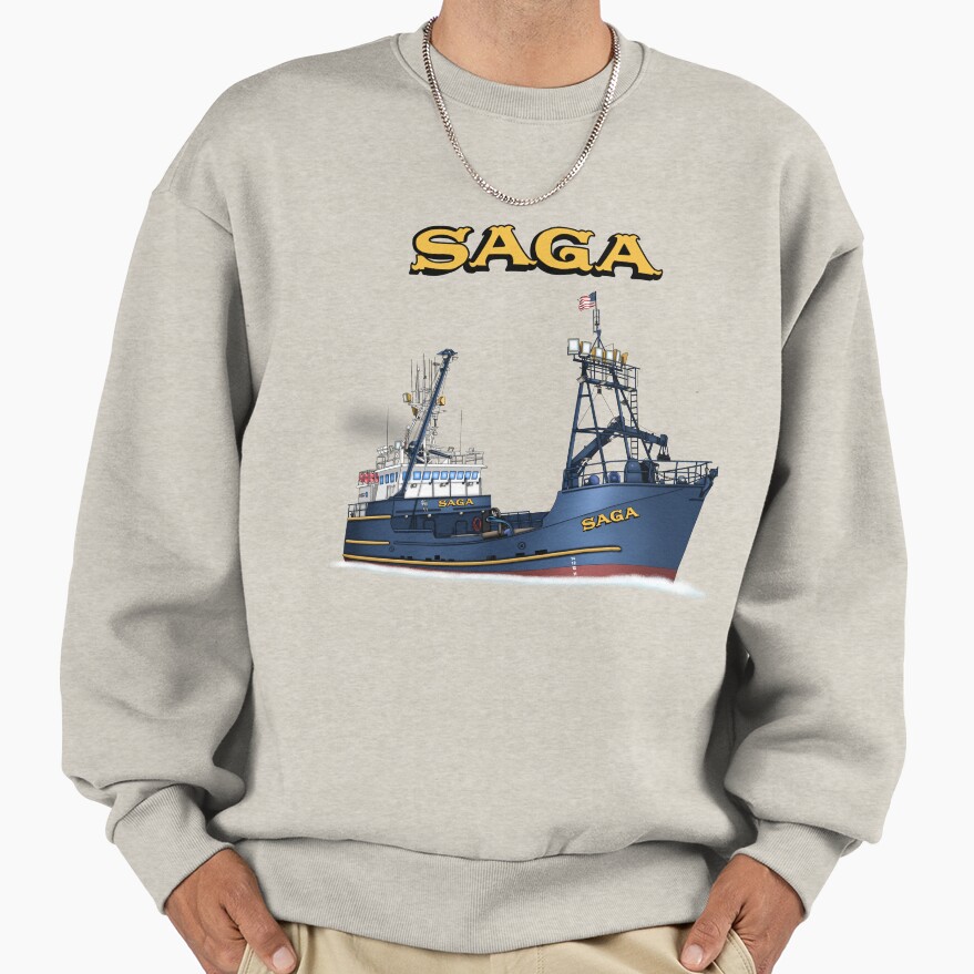 Fv Saga Crab Boat Sweatshirt