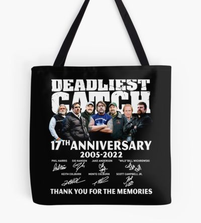 Deadliest Catch Anniversaire Tote Bag