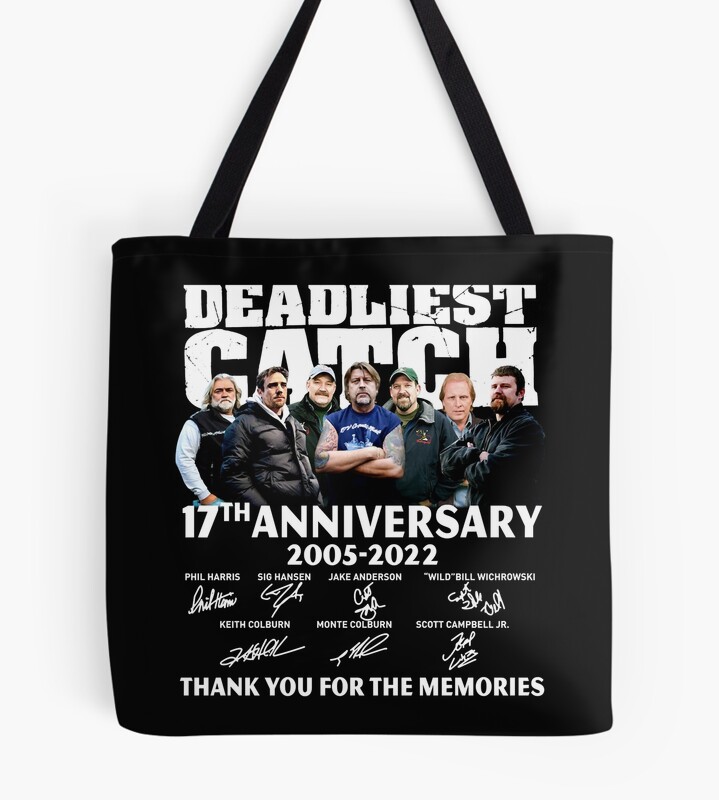 Deadliest Catch Anniversaire Tote Bag