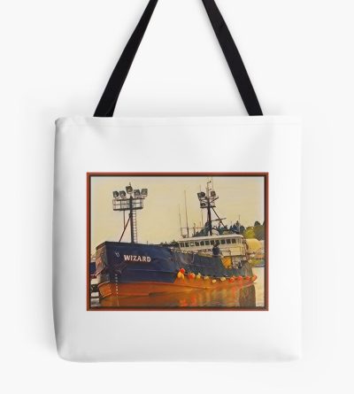 Fv Wizard Deadliest Catch Tote Bag