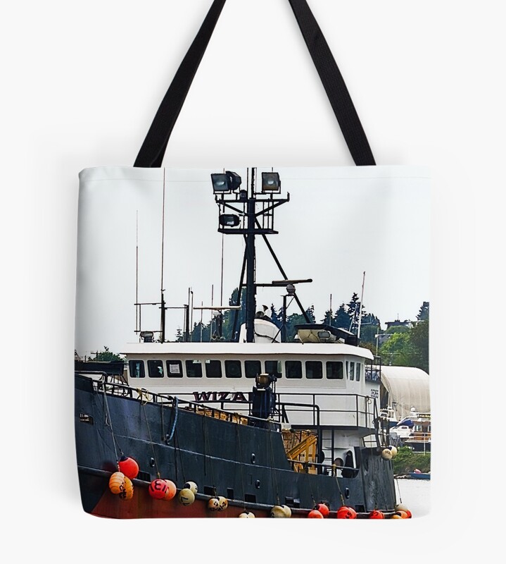 Deadliest Catch Crab Wheelhouse Tote Bag