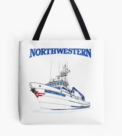 Northwestern Crab Boat Tote Bag