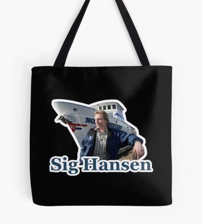 Deadliest Catch Sig Hansen Tote Bag