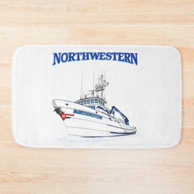 Northwestern Crab Boat Bath Mat