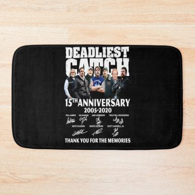 Deadliest Catch 15th Anniversary 2005 2020hdb For Men Women Black I Love This Bath Mat