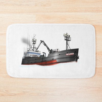 Wizard Crab Boat Bath Mat