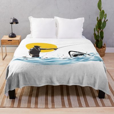 Deadliest Catch Shark Throw Blanket