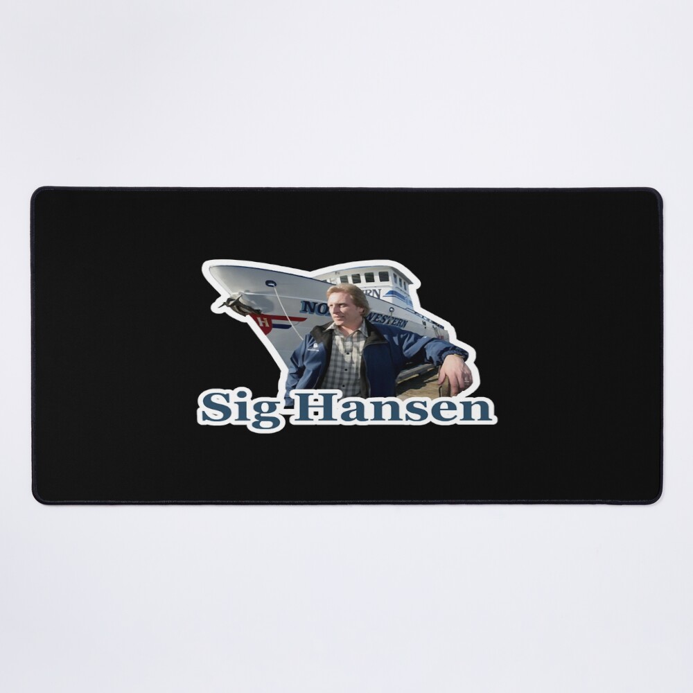Deadliest Catch Sig Bleu Classique Mouse Pad