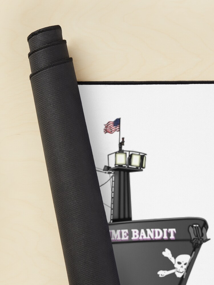 Time Bandit Crab Boat Mouse Pad - Image 2