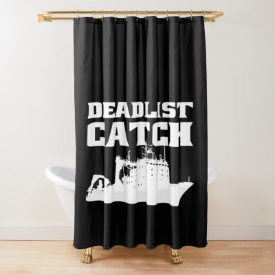 Deadliest Catch Ship Shower Curtain