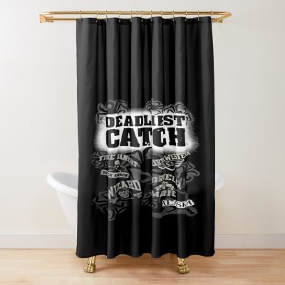 Deadliest Catch Meurtrire Shower Curtain