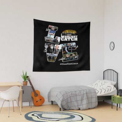 Love Deadliest Catch Signatures Tapestry