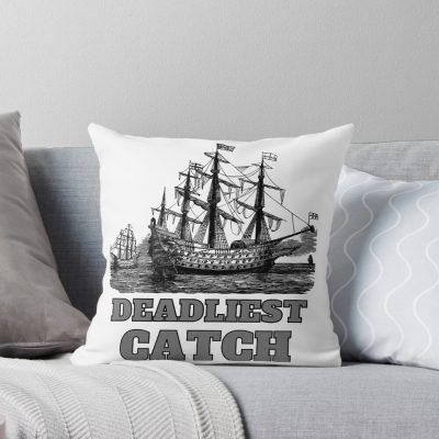 Fv Deadliest Catch Throw Pillow