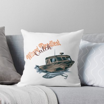 Deadliest Catch Fv Classique Throw Pillow